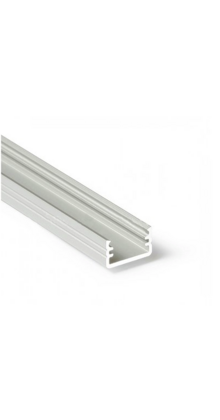 LED profiel met opaal klikafdekking 12,2 mm x 7 mm – SLIM100ALU