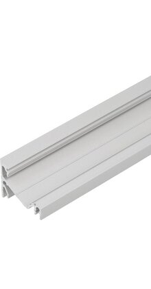 LED hoekprofiel met afdekking 24 mm x 19,4 mm - C21ALU