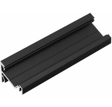 LED hoekprofiel met afdekking 24 mm x 19,4 mm - C21Zwart