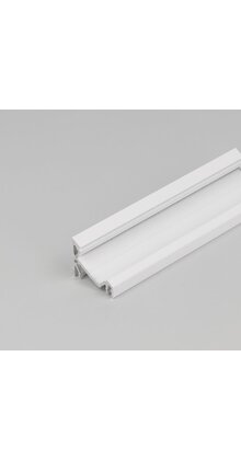 LED hoekprofiel met afdekking 24 mm x 19,4 mm - C21Wit
