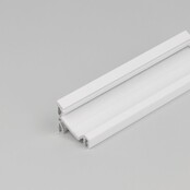 LED hoekprofiel met afdekking 24 mm x 19,4 mm - C21Wit