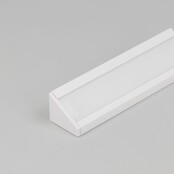 LED hoekprofiel met afdekking 24 mm x 19,4 mm - C21Wit