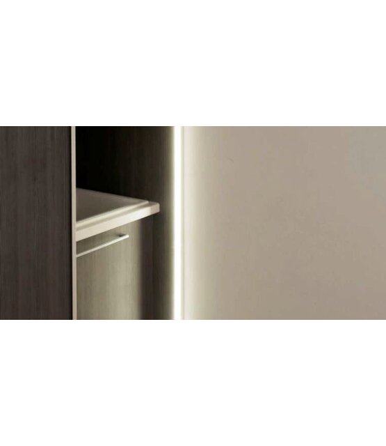 LED hoekprofiel met afdekking 24 mm x 19,4 mm - C21Wit