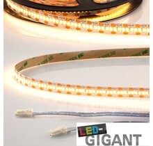 Plug and play LED strip – warm wit 3000k 24v 12w CRI92 300LED p/m