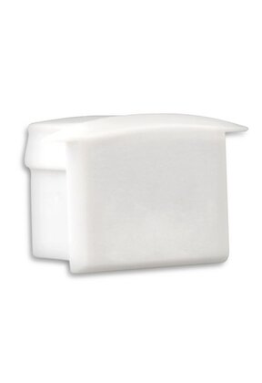 Eindkap zonder kabeldoorvoer - 03WIT