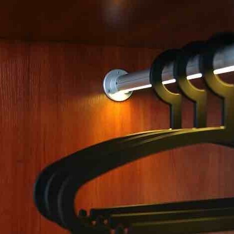 LED verlichting voor garderobe