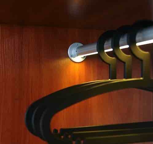 LED verlichting voor garderobe