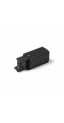 3-fase spanningsrail stroom adapter zwart - Links