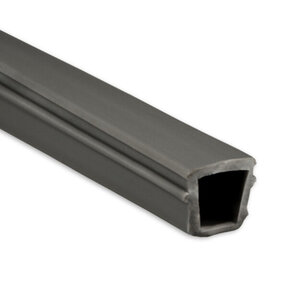 LED profiel rubberen afdichting 5 meter t.b.v. installatie STUC/GIPS/TEGEL 12,4mm binnenmaat