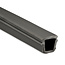 LED profiel montagemateriaal - Luksus LED profiel rubberen afdichting 5 meter t.b.v. installatie STUC/GIPS/TEGEL 12,4mm binnenmaat