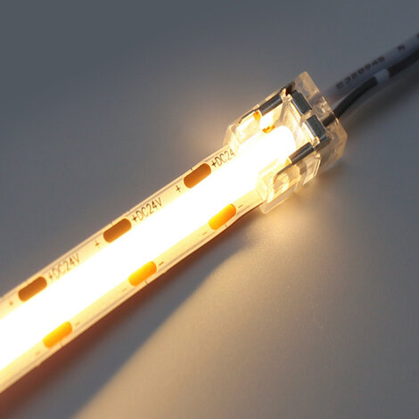Hoe koppel je COB LED strips