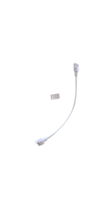 IP68 COB LED strip connector 2 zijdig - soldeervrij - klik connector - 10mm IP68 COB