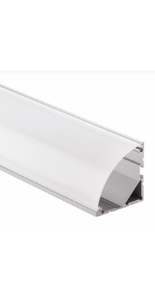 XL LED hoekprofiel 2 meter met 90 graden afdekking 35 mm x 35 mm - C35ALU