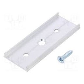 Extra lange montageklem + schroef t.b.v. LED profiel XL10ALU, XL10WIT, XL10ZWART,XL11ALU, XL11WIT, XL11ZWART