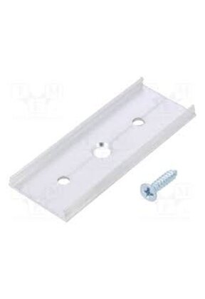 Extra lange montageklem + schroef t.b.v. LED profiel XL10ALU, XL10WIT, XL10ZWART,XL11ALU, XL11WIT, XL11ZWART