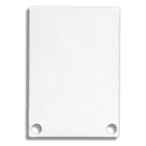 2 x LED profiel eindkapjes inclusief schroeven XL06.C4 - Wit