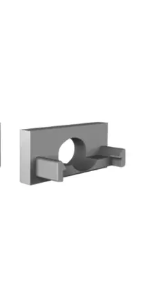 Eindkap met kabeldoorvoer - 304ALU