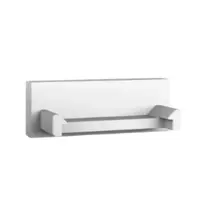 Eindkap zonder kabeldoorvoer - 304WIT