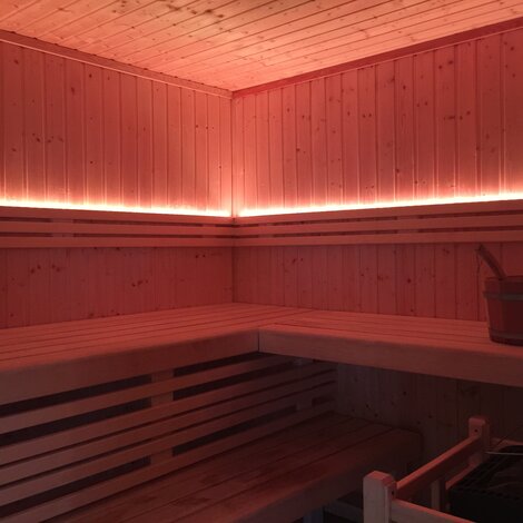 LED strips in een natte ruimte