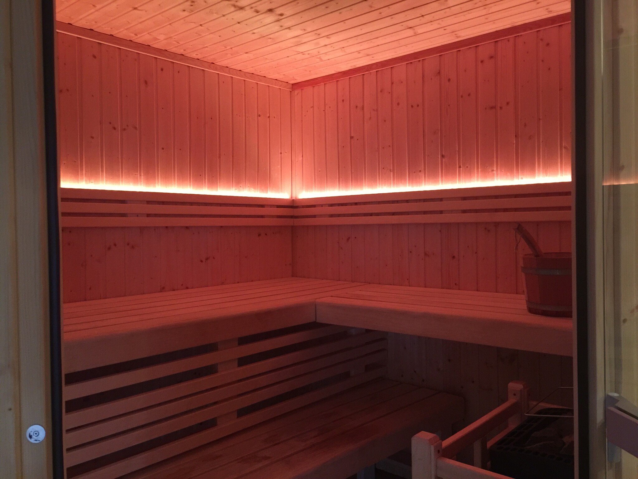 LED strips in een natte ruimte