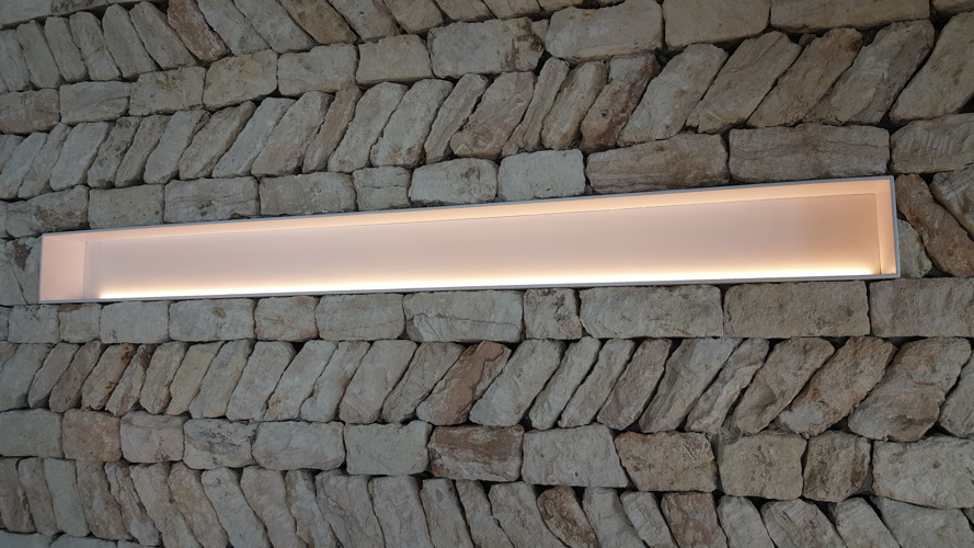 Steenstrip LED verlichting