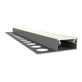 LED tegel en stuc profiel inclusief afdekking 40mm x 10,8mm - STUC300