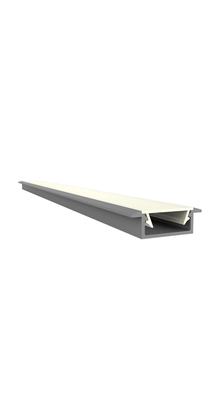LED inbouw profiel met klikafdekking 15 mm x 6mm - 308ALU