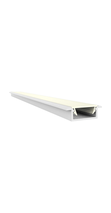 Wit LED inbouw profiel met klikafdekking 15 mm x 6mm - 308WIT