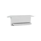 Eindkap zonder kabeldoorvoer - 308WIT