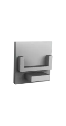 Eindkap  zonder kabeldoorvoer - 303ALU