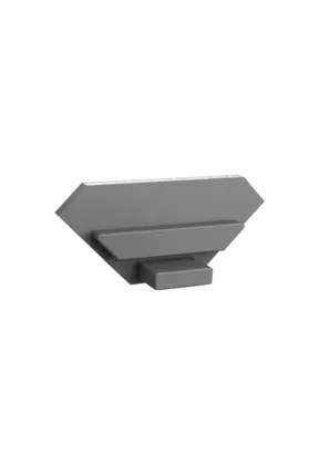 Eindkap  zonder kabeldoorvoer - 323ALU