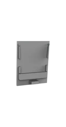 Eindkap  zonder kabeldoorvoer - XL340ALU