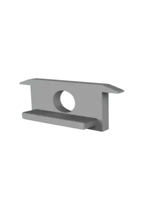 Eindkap met kabeldoorvoer - 308ALU