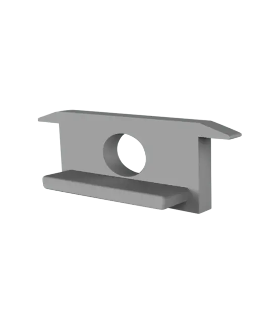Eindkap met kabeldoorvoer - 308ALU
