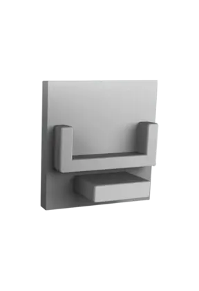 Eindkap  zonder kabeldoorvoer - 302ALU