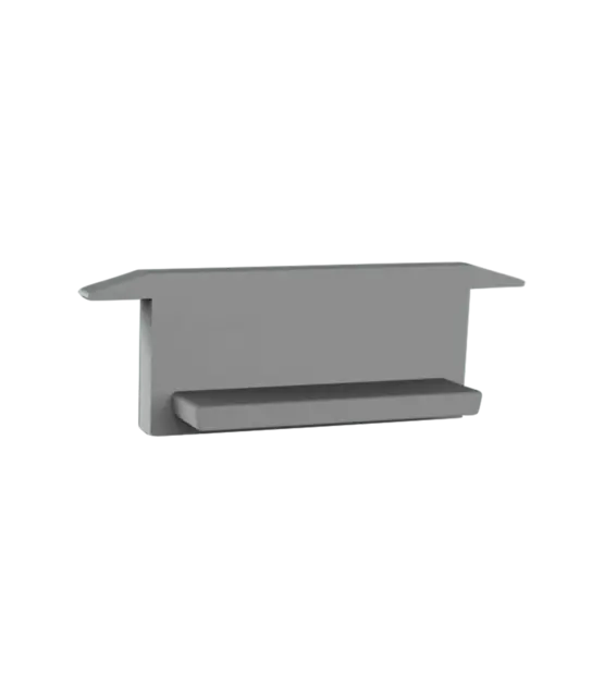 Eindkap zonder kabeldoorvoer - 308ALU