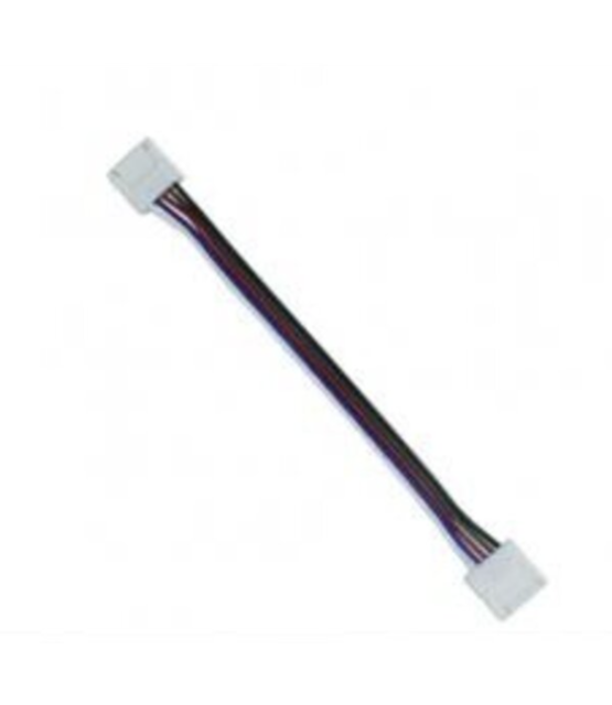 10mm RGBW/RGBWW koppelstuk met aan 2 kant een connector - IP20