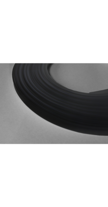 20 meter Losse LED profiel klikafdekking - Zwart - XL10ALU, XL10WIT, XL10ZWART,XL11ALU, XL11WIT, XL11ZWART