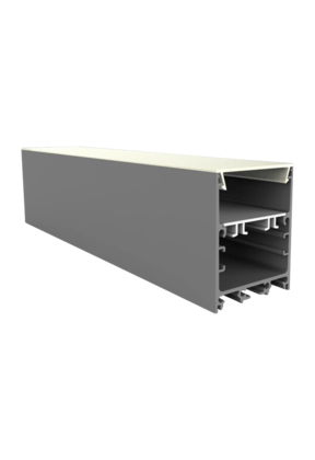 LED profiel inclusief opaal klikafdekking 40mm x 50mm - XL340ALU