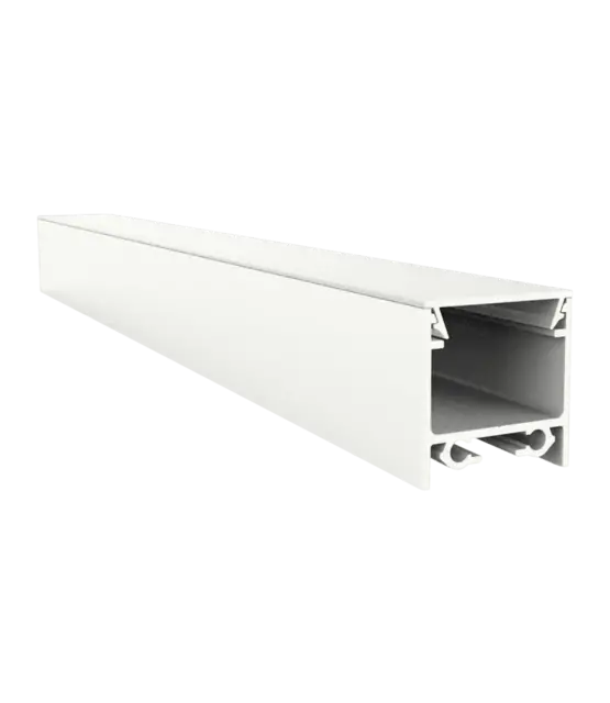 LED profiel inclusief opaal klikafdekking 20mm x 20mm - 318WIT