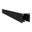 Luksus LED profielen LED profiel inclusief klikafdekking 20mm x 20mm - 318ZWART