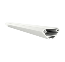 Wit LED hoekprofiel inclusief klikafdekking 27.05 x 12.35 mm - 323WIT