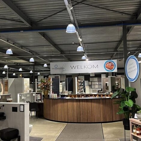 LED verlichting voor compleet bedrijfspand en showroom Luc van den Berg