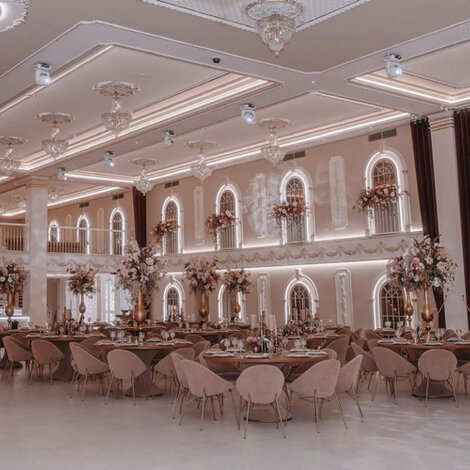 Trouwzaal verlichtingsplan volledig voorzien van COB LED strips