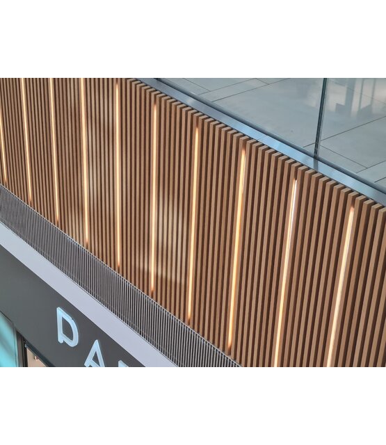 Wit LED profiel met afdekking 12 mm x 12 mm – SLIM200WIT