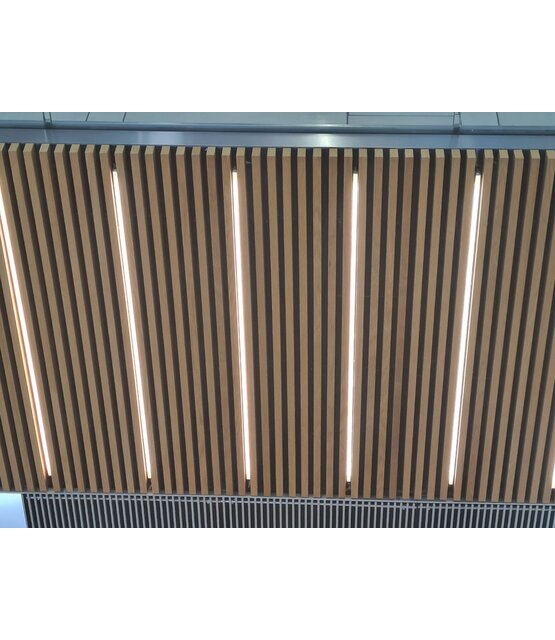 Zwart LED profiel met afdekking 12 mm x 12 mm – SLIM200ZWART