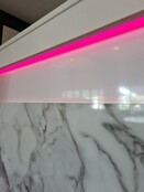 Wit LED profiel met klikafdekking 16,8mm x 13,01mm - 02WIT