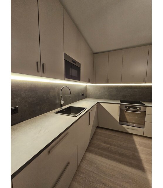 LED hoekprofiel met afdekking 24 mm x 19,4 mm - C21Wit