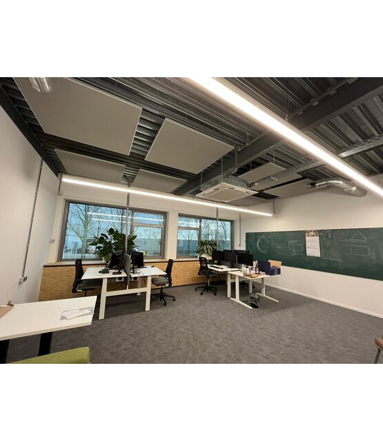 Wit LED profiel inclusief klikafdekking 40mm x 50mm - XL340WIT