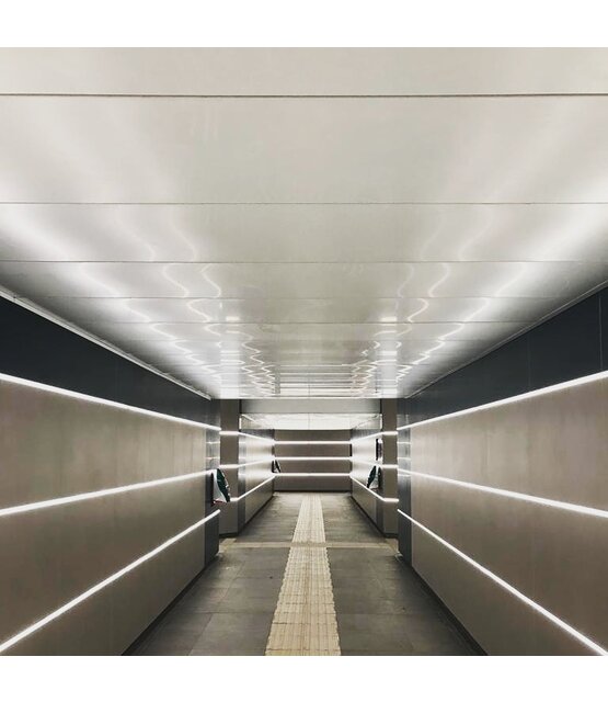 LED stucprofiel inclusief klikafdekking 57 mm x 11 mm STUC200